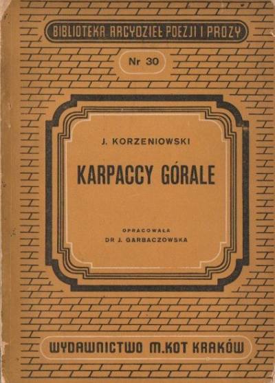 J. Korzeniowski - Karpaccy górale