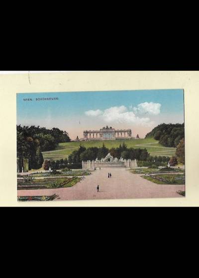 Wien. Schonbrunn (obieg z 1913)