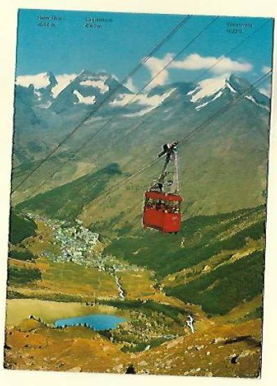 Seilbahn bei Saas-Fee
