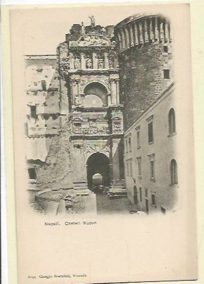 Napoli. Castell Nuovo (przed 1914)