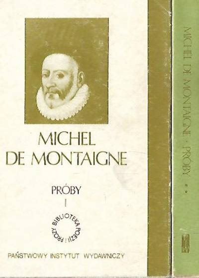 Michel de Montaigne - Próby (komplet t. I-III)