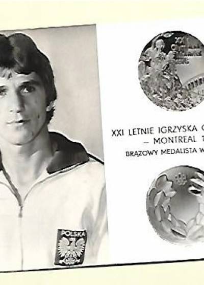 fot. J. Uklejewski - Leszek Kosedowski - zdobywca brązowego medalu w boksie. XXI letnie igrzyska olimpijskie Montreal 1976