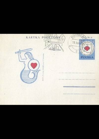 K. Tarkowska - Polskie Towarzystwo Kardiologiczne (kartka pocztowa)