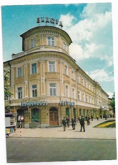 fot. K. Jabłoński - Lublin - hotel Europa (1970)