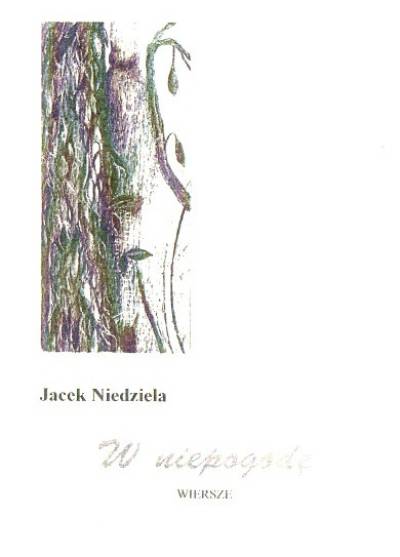 Jacek Niedziela - W niepogodę. Wiersze