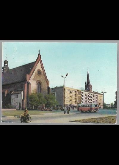 fot. K. Kaczyński - Racibórz - fragment rynku (1967)