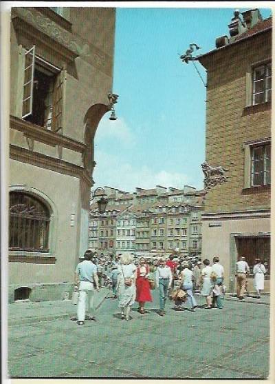A. Zborski - Warszawa. Widok na rynek Starego Miasta (1979)