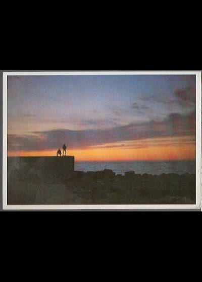 fot. R. Gauer - krajobraz 30 - zachód słońca nad morzem