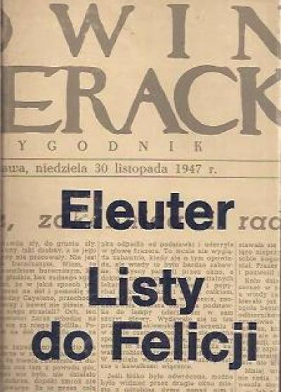 Eleuter - Listy do Felicji