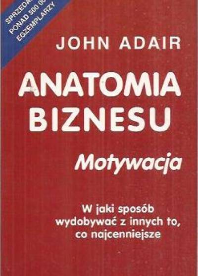 John Adair - Anatomia biznesu. Motywacja