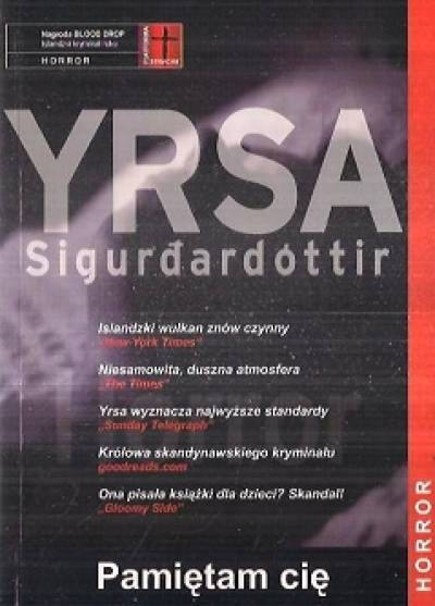 Yrsa Sigurdardottir - Pamiętam cię