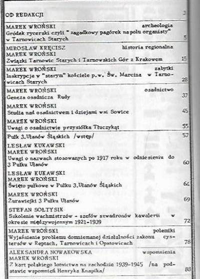 Zeszyty TArnogórskie nr 1/1986