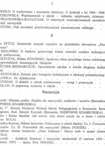 E. Polański i Z. Uryga - Z teorii i praktyki dydaktycznej języka polskiego t. 15