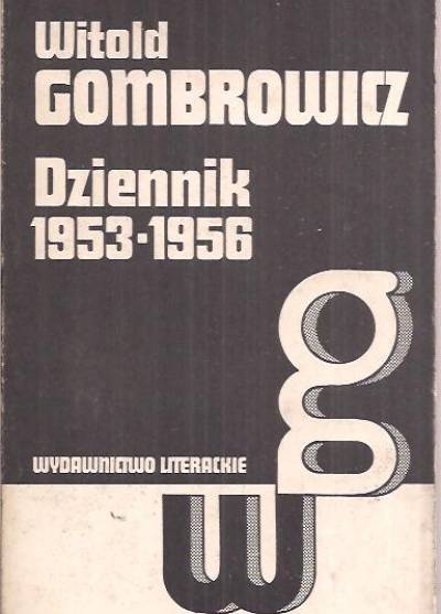 Witold Gombrowicz - Dziennik 1953-1956