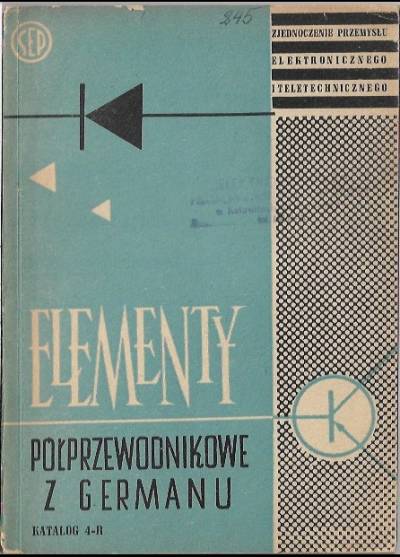 katalog 4-R - Elementy półprzewodnikowe z germanu