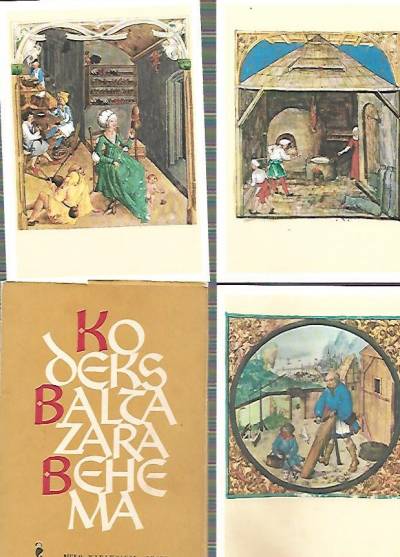 Kodeks Baltazara Behema - komplet 9 pocztówek w obwolucie
