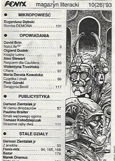 Dębski, Brin i in. - Fenix nr 10(26)1993