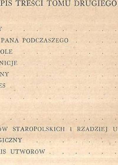 Wacław Potocki - Pisma wybrane - tom drugi