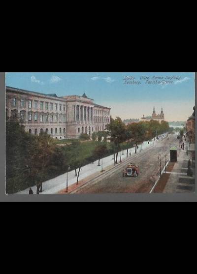 Lwów. Ulica Leona Sapiehy (1915)