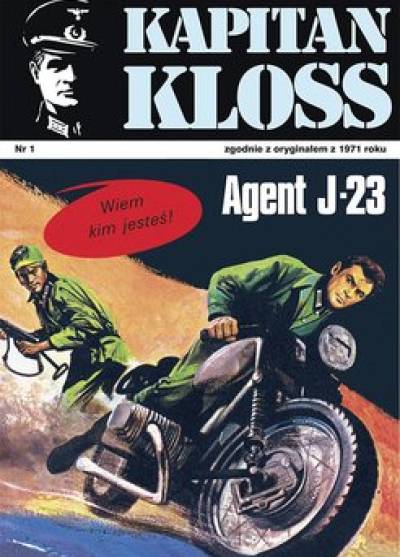 Zbych, Wiśniewski - Kapitan Kloss - komplet zeszytów 1-20 (reprint)