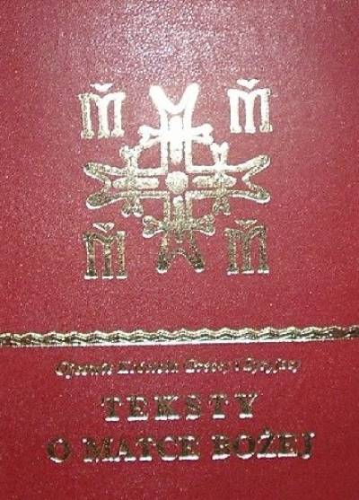 Teksty o Matce Bożej. Ojcowie Kościoła greccy i syryjscy
