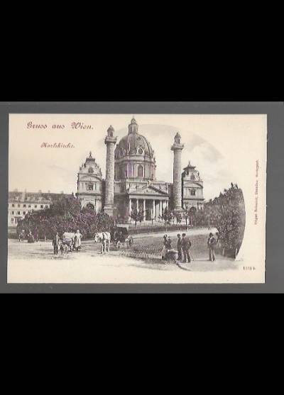 Gruss aus Wien. Karlskirche (1913)
