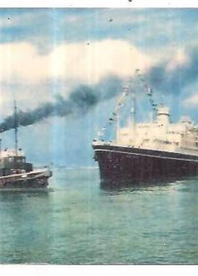 fot. t. link - m/s Batory wychodzi w morze  [1967]