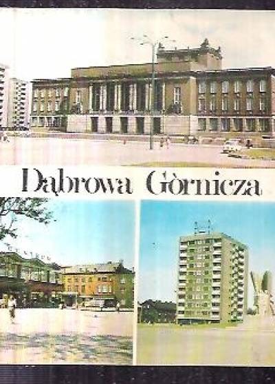 fot. M. Raczkowski - Dąbrowa Górnicza. Dom Kultury - DH Centrum - pomnik bohaterów Czerwonych Sztandarów (1976)