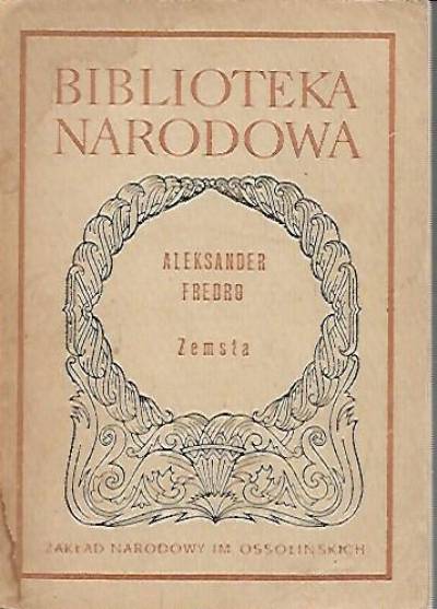 Aleksander Fredro - Zemsta (BN)