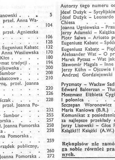 Eco, Kabatc, Zanotto i in ni - Literatura na świecie nr 7 (144) 1983