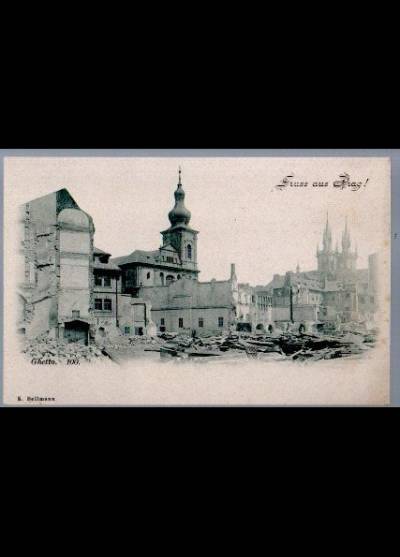 Gruss aus Prag! Ghetto (ok. 1914)