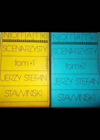 Jerzy Stefan Stawiński - Notatki scenarzysty