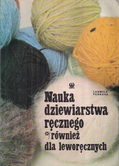 Ludmila Peskova - Nauka dziewiarstwa ręcznego - również dla leworęcznych
