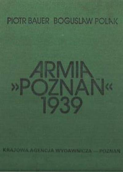 Piotr Bauer, Bogusław Polak - Armia Poznań 1939 (album)