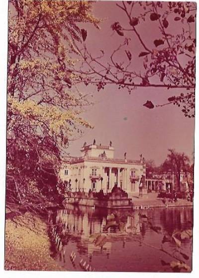 fot. T. Biliński - Warszawa. Pałac w Łazienkach (1970)