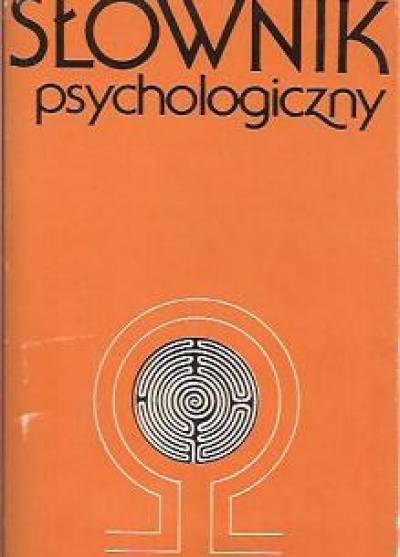 W. Szewczuk - Słownik psychologiczny