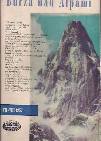 zbior - Burza nad Alpami (VII-VIII 1957)
