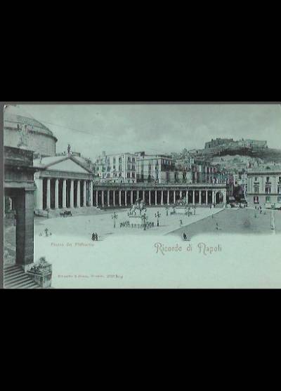 Ricordo di Napoli. Piazza del Plebiscito (ok. 1913-14)