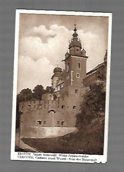 Kraków. Zamek krakowski - wieża Zygmuntowska