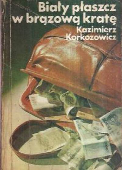 Kazimierz Korkozowicz - Biały płaszcz w brązową kratę