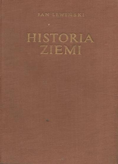 Jan Lewiński - Historia Ziemi