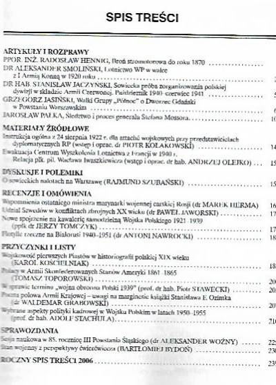 Przegląd historyczno-wojskowy nr 1(216)2007