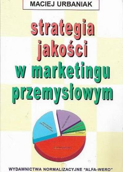 Maciej Urbaniak - Strategia jakości w marketingu przemysłowym