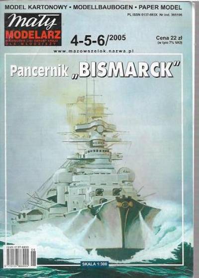 Pancernik Bismarck (Mały Modelarz 4-5-6/2005)