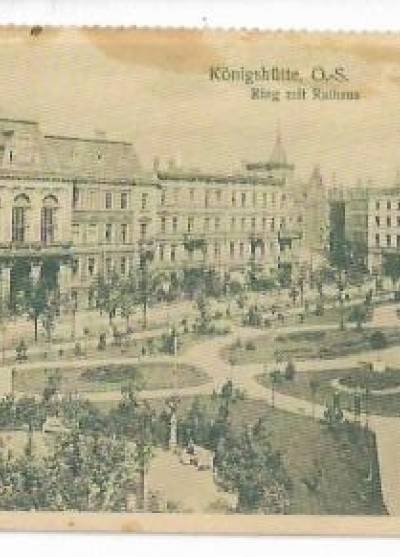 Konigshutte O.-S. Ring mit Rathaus