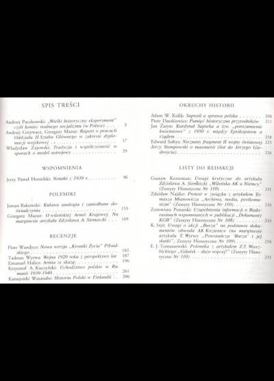 Zeszyty historyczne - zeszyt sto jedenasty