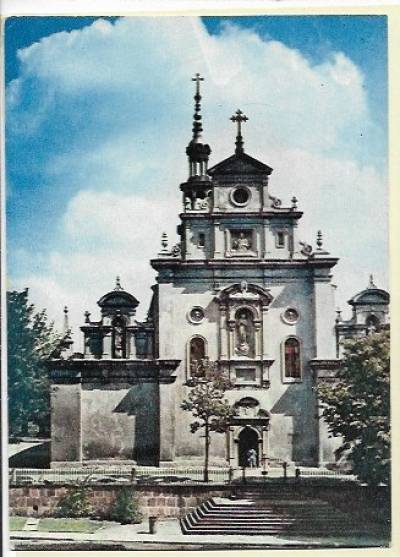 fot. E. Hartwig - Kielce - katedra (1966)