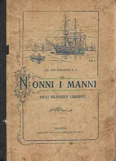 Jon Svensson - Nonni i Manni - dwaj islandzcy chłopcy (wyd. 1916)