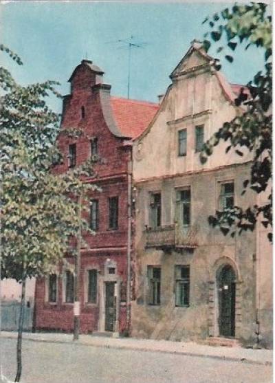 Z.Siemaszko - Radom - zabytkowe domy przy Placu 800-lecia, tzw. Dom Esterki i Dom Gąski (1962)