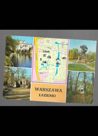 fot. J. Peszkowski - Warszawa - Łazienki (mozaika, 1975)
